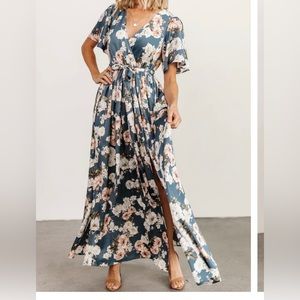 Baltic Born Sicily Satin Maxi Dress